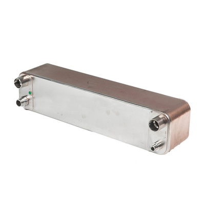 مبادله گرما صفحه ی بریز شده کاندنسر صنعتی بخار دهنده خنک کننده HVAC Chiller پمپ گرما