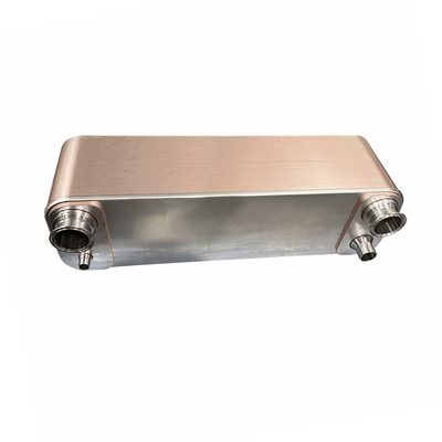 تولیدی حرفه ای مبادله گرما نوع صفحه ی بریز شده مبادله گرما آب آب 316 برای HVAC